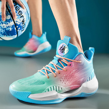TopFight 2023 Fluorescent Design Ανδρικά παπούτσια μπάσκετ Γυναικείες αντιολισθητικές αντιολισθητικές αποσβέσεις Μπότες μπάσκετ Αθλητικά αθλητικά παπούτσια