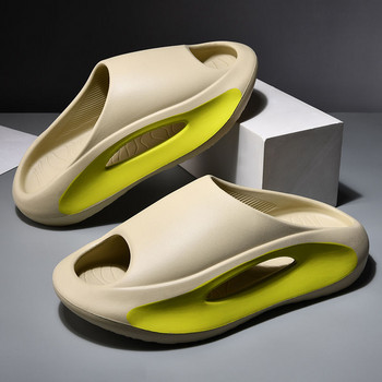 Επώνυμα καλοκαιρινά παντόφλες για γυναίκες Ανδρικά παπούτσια με παχύ κάτω μέρος, μαλακά αθλητικά πέδιλα EVA, Unisex, παπούτσια για παραλία