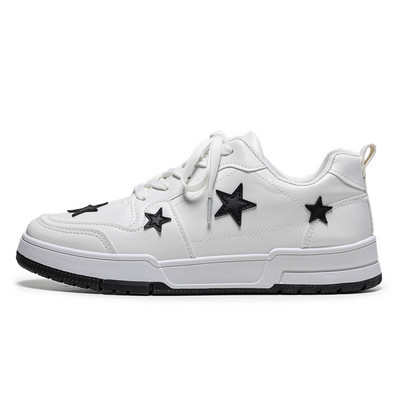 Top Férfi Alkalmi Cipők Divat Luxus Designer Fekete kültéri sport gördeszkacipők Férfi fehér edzőcipők Plate-forme tornacipők