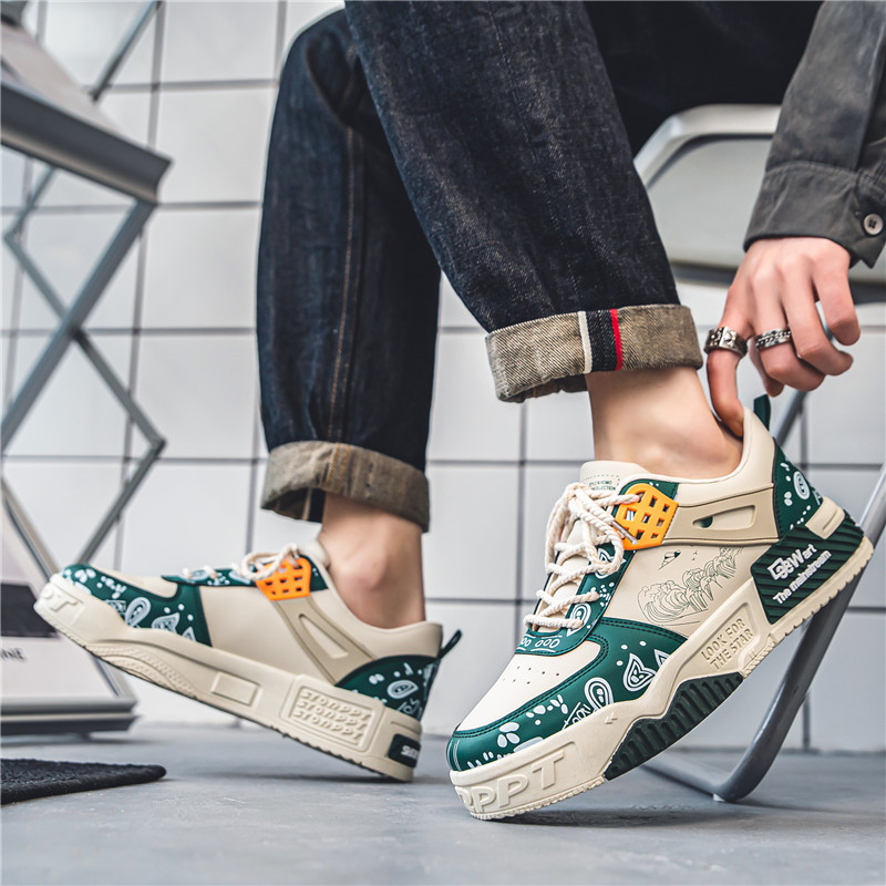 Top Férfi Alkalmi cipők Divat Luxus Designer Fekete kültéri sport gördeszkacipők Férfi fehér edzőcipők Plate-forme tornacipők