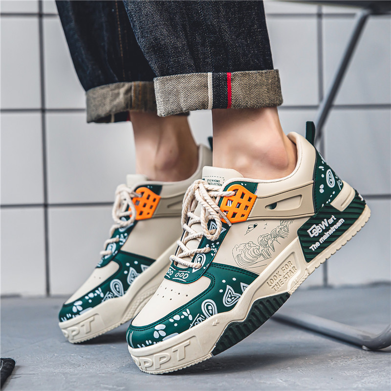 Top Férfi Alkalmi cipők Divat Luxus Designer Fekete kültéri sport gördeszkacipők Férfi fehér edzőcipők Plate-forme tornacipők