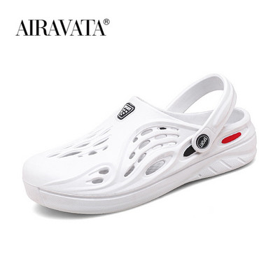 Нови мъжки, дамски модни сабо, летни сандали, равни обувки, унисекс, ежедневни външни чехли, джапанки