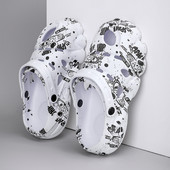 BOANXIL nyári férfi divat sokoldalú légáteresztő papucs csúszásmentes papucs szabadtéri alkalmi kerti cipő Strandszandál férfiaknak