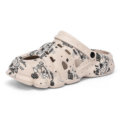 BOANXIL nyári férfi divat sokoldalú légáteresztő papucs csúszásmentes papucs szabadtéri alkalmi kerti cipő Strandszandál férfiaknak