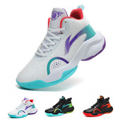 Prekės ženklo Vyriški krepšinio batai Kvėpuojantys amortizatoriai Neslystantys sportiniai batai Sporto salė Treniruotės Sportiniai Sneaker Trend Boys Krepšinio Batai
