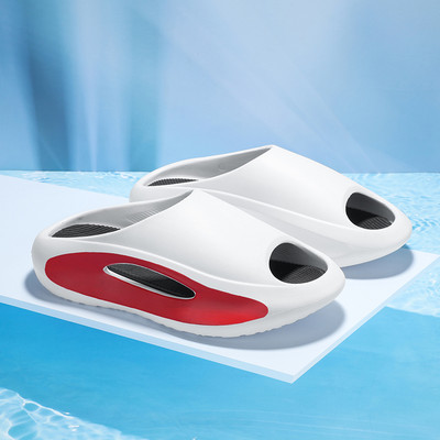 2023. aasta uued suvised tossud, tossud meestele, naiste, paksu põhjaga kiilusandaalid, pehmed kerged unisex-spordiga rannasandaalid