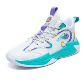 Professzionális férfi kosárlabdacipő gumitalp csúszásmentes sportcipő férfi tornacipő csúszásgátló magas felső lélegző kosárlabdacipő