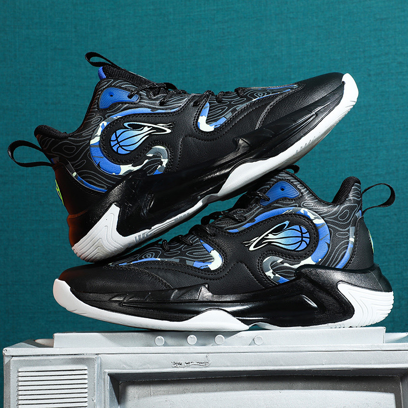 Professzionális férfi kosárlabdacipő gumitalp csúszásmentes sportcipő férfi tornacipő csúszásgátló magas felső lélegző kosárlabdacipő