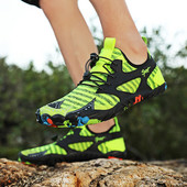 Vyriški vandens batai basomis kojomis paplūdimio avalynė Kvėpuojanti lauko sportinė avalynė Quick Dry River Sea Aqua Sneakers Minkšti paplūdimio sportbačiai