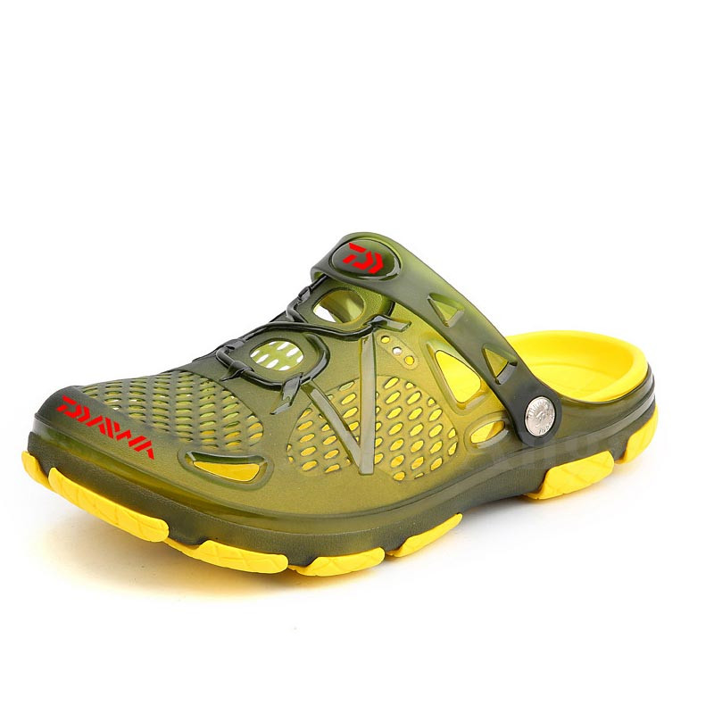 Daiwa nove muške sandale za ribolov Sportske poderane cipele Gumene cipele EVA mekano dno Vanjske papuče za plažu koje se ne kližu
