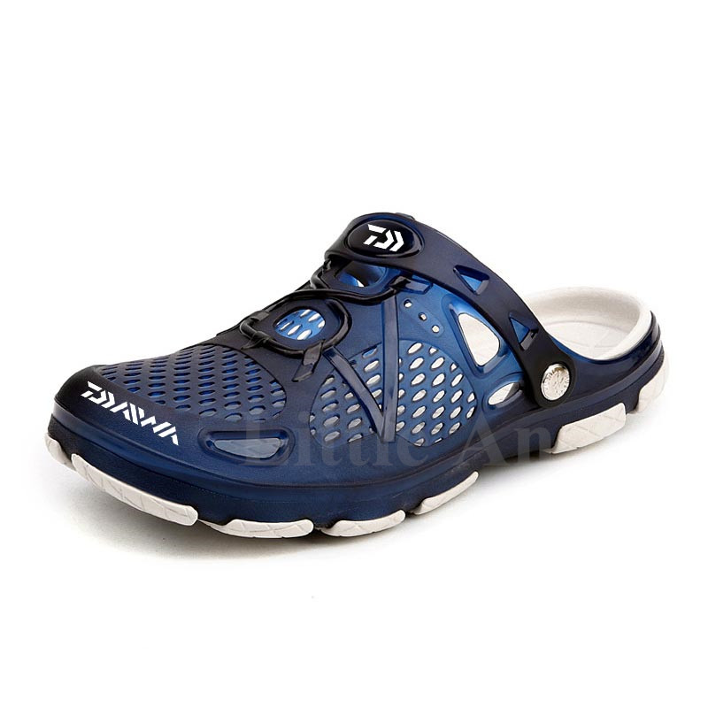 Daiwa nove muške sandale za ribolov Sportske poderane cipele Gumene cipele EVA mekano dno Vanjske papuče za plažu koje se ne kližu