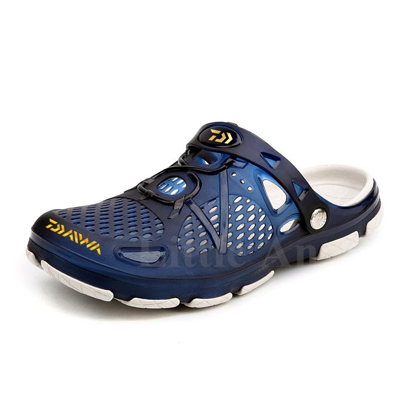 Daiwa nove muške sandale za ribolov Sportske poderane cipele Gumene cipele EVA mekano dno Vanjske papuče za plažu koje se ne kližu