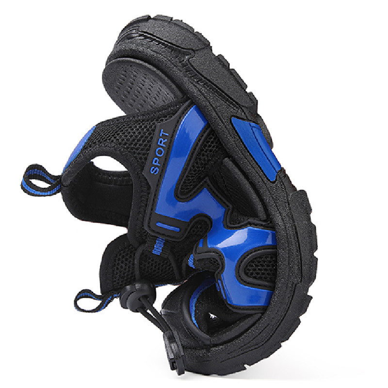 Jaunas 2023. gada vasaras pludmales ūdens bērnu sandales Modes apavi Viegli, neslīdoši, mīksta apakša, ēnojums, āda zēniem, ērti