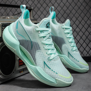 2023 Гореща разпродажба Баскетболни обувки за мъже Противоплъзгащи се спортни обувки Дамски висококачествени баскетболни обувки Унисекс Летни маратонки на открито