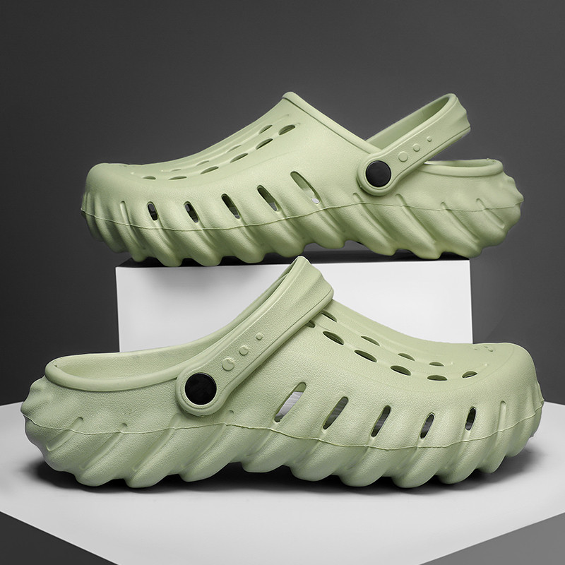 BOANXIL jauni liela izmēra alas apavi vīriešu vasaras komplektā, galvas ērtas sandales, biezas apakšas odere Sporta pludmales sandales vīriešiem