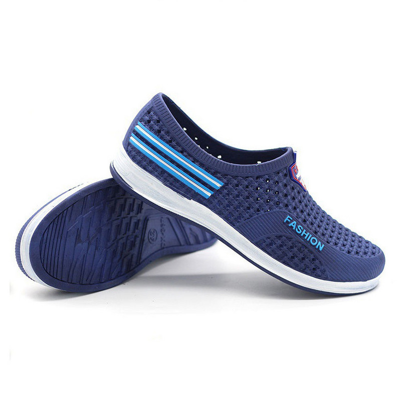 Kültéri sportszandálok férfi gyorsan száradó strandcipők nyári légáteresztő puha kerti klumpa Férfi csúszásmentes gumi kültéri papucs