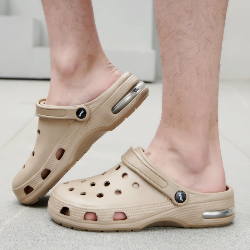 BOANXIL Férfi Nyári Kényelmes és Sokoldalú Strandszandál Divatos Könnyű Alkalmi Cipők Csúszásmentes barlangi cipők 38-47 méret