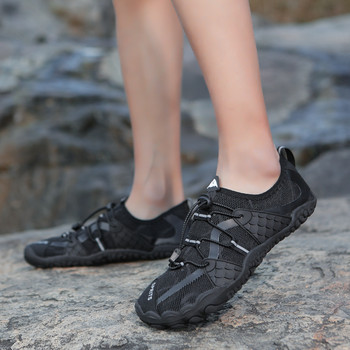 Нови плажни водни обувки за възрастни Мъже Момчета Бързосъхнещи Дамски дишащи спортни маратонки Обувки Боси Плуване Туризъм Фитнес