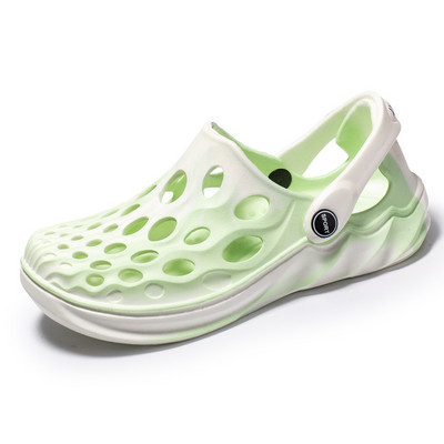 Vasaras dārzs koka tupeles maskēšanās vīriešu sandales 2023 vīriešu apavi Pludmales āra pretslīdes sporta čības pārgājienu sandales vīriešiem sievietēm