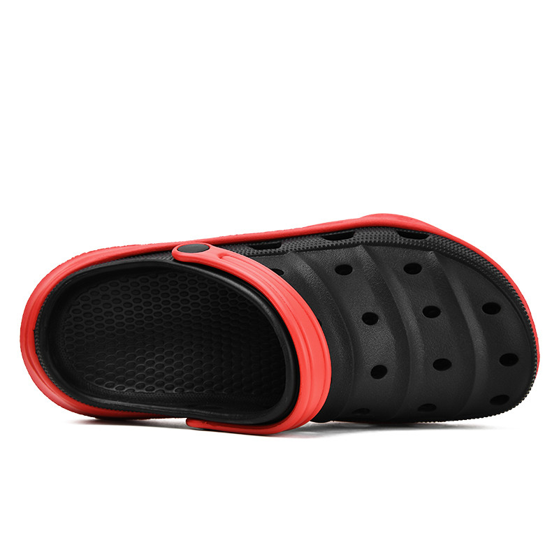 Potpuno nove muške sandale Mekane sandale za plažu EVA vrtne cipele Udobne muške klompe Papuče za vanjske cipele Cipele s rupama