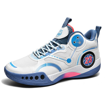 BOANXIL Pantofi de baschet cu personalitate la modă pentru bărbați Amortizare anti-alunecare Pantofi de sport de luptă confortabili și respirabili