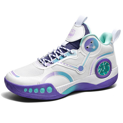 BOANXIL Pantofi de baschet cu personalitate la modă pentru bărbați Amortizare anti-alunecare Pantofi de sport de luptă confortabili și respirabili