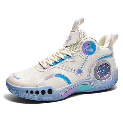 BOANXIL Pantofi de baschet cu personalitate la modă pentru bărbați Amortizare anti-alunecare Pantofi de sport de luptă confortabili și respirabili