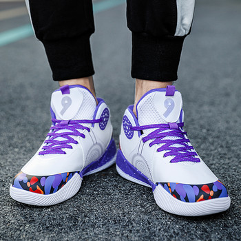 Професионални баскетболни обувки Мъжко облекло за открито Баскетболни тренировъчни обувки Младежки дишащи дамски баскетболни спортни обувки