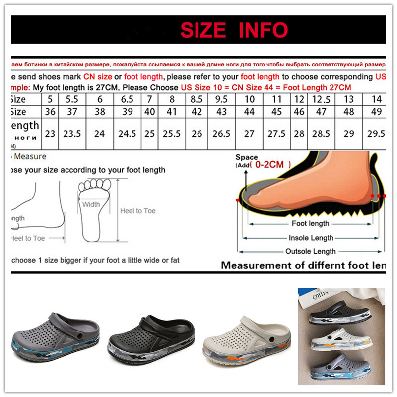 Hot Sale Brand klompe Muške sandale Ležerne cipele EVA lagane sandale Unisex šarene cipele za ljeto na plaži Zapatos Hombre