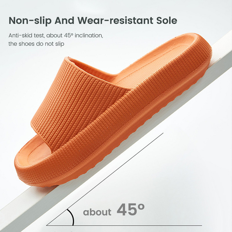 Παντόφλες παραλίας Παντόφλες Χοντής Πλατφόρμας Καλοκαιρινή μαλακή Σόλα Ανδρικά Σανδάλια Γυναικεία Αντιολισθητικές Παντόφλες Εσωτερικού Μπάνιου