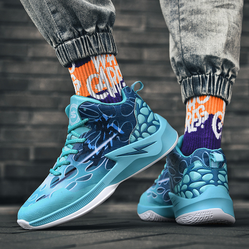 Marka Muške košarkaške tenisice Neklizajuće Nosive sportske cipele za dječake Udobne sportske cipele Ležerne sportske tenisice