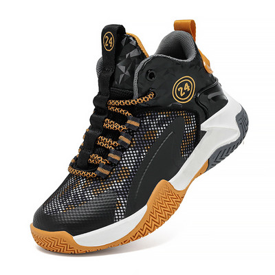 Modes Bērnu basketbola apavi Zēnu sporta apavi Elpojoši Neslīdoši Meiteņu āra sporta apavi ikdienas apavi bērniem