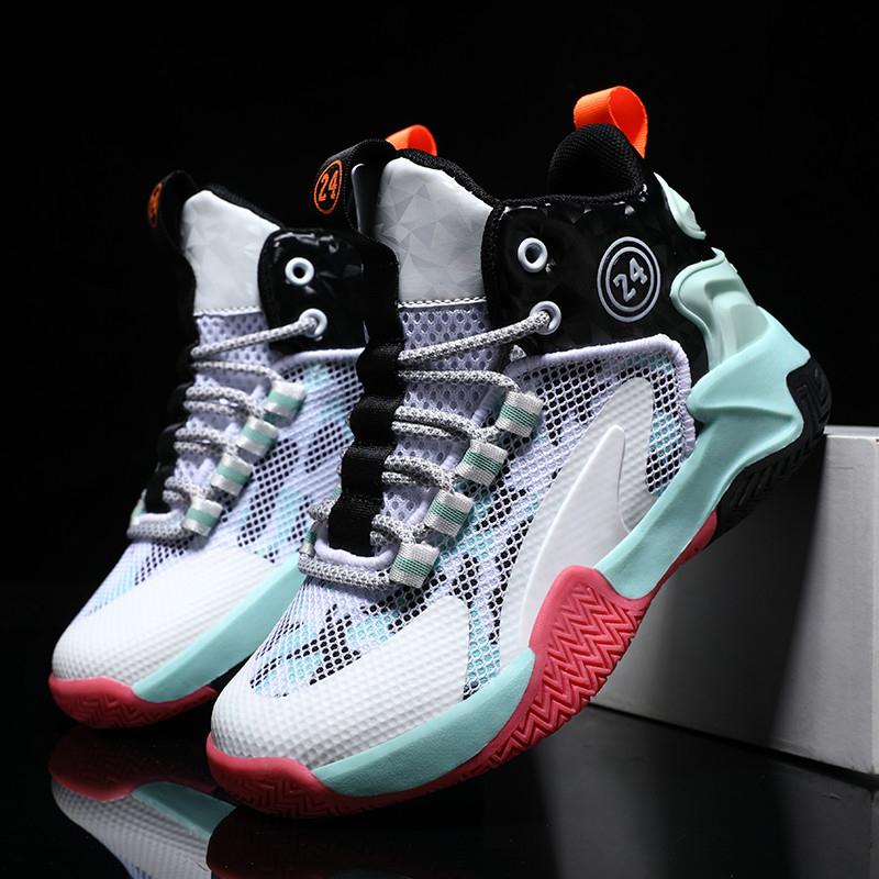 Modes Bērnu basketbola apavi Zēnu sporta apavi Elpojoši Neslīdoši Meiteņu āra sporta apavi ikdienas apavi bērniem