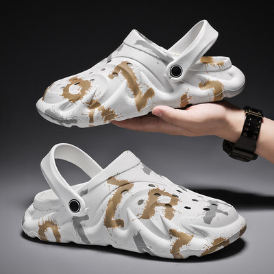 Camo Outdoor Sandals Ανδρικά θαλάσσια αθλητικά παπούτσια για παραλία με γρήγορο στέγνωμα Ανδρικές καλοκαιρινές παντόφλες που αναπνέουν Αντιολισθητικά αθλητικά σανδάλια για βόλτα