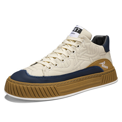 Pantofi de skateboarding pentru bărbați, pantofi sport respirabili, pantofi pentru bărbați, pantofi cu platformă, pentru bărbați, pantofi ocazionali, de designer, Chaussure Homme