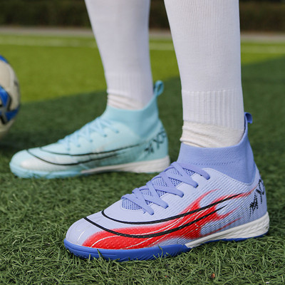 2022 Νέα μόδα κάλτσες Breathabale Μπότες ποδοσφαίρου Ανδρικές Γυναικείες Μακρυές Spikers Ποδοσφαιρικές σίτες Ανδρικά αθλητικά παπούτσια ποδόσφαιρο σάλας Outoodr bota futbol