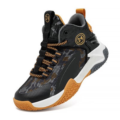 Suurused 31-40 Laste korvpallijalatsid poistele Spordijalatsid hingavad libisemiskindlad tüdrukud Kvaliteetsed korvpallispordijalatsid lastele