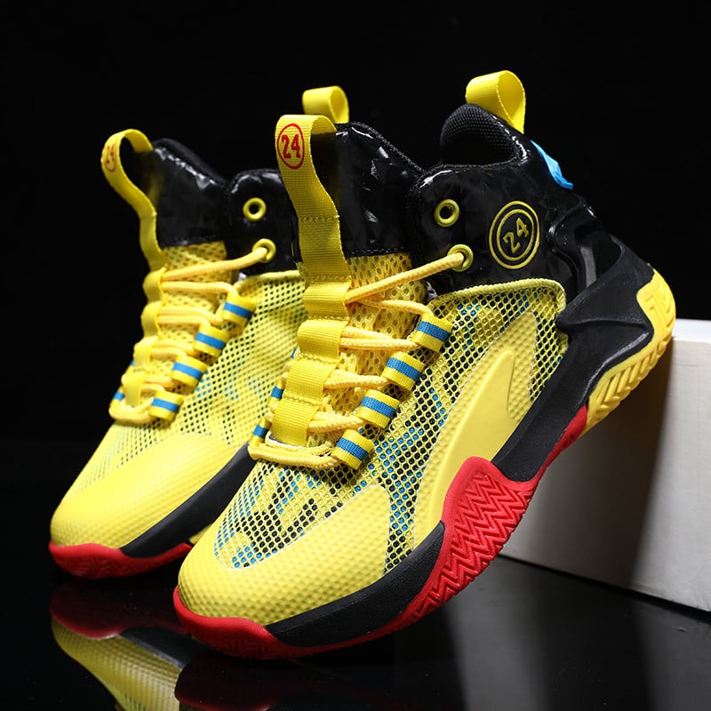 Suurused 31-40 Laste korvpallijalatsid poistele Spordijalatsid hingavad libisemiskindlad tüdrukud Kvaliteetsed korvpallispordijalatsid lastele