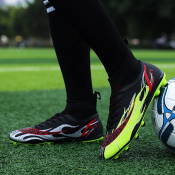 Марка Superstar Професионални футболни обувки Мъже Жени Дишащи чорапи Футболни обувки Мъжки Бутони за футзал с дълги шипове Men botas futbol