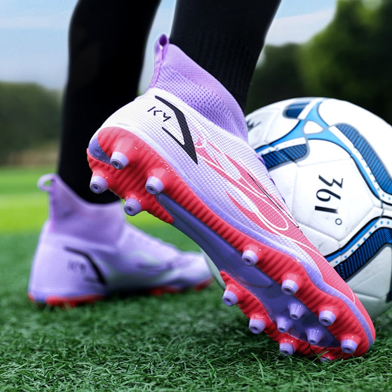 Márka Superstar Professzionális futballcipők férfi női légáteresztő zokni focicipők férfi hosszú tüskés futsal kapcsok férfi botas futbol