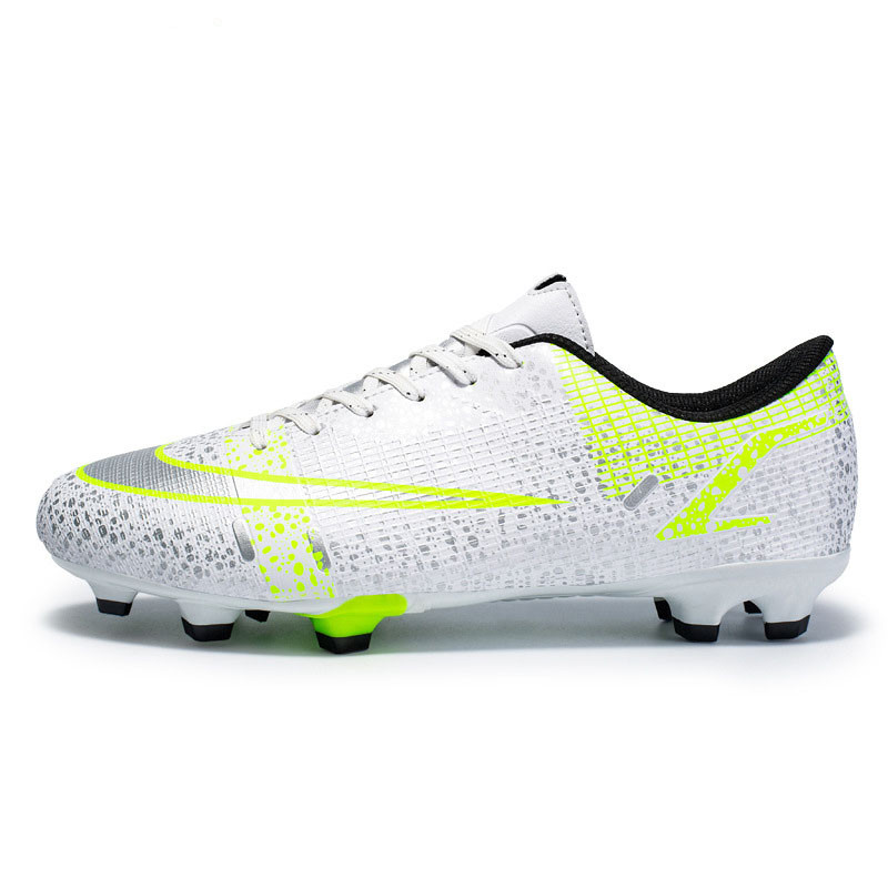 Νέες ανδρικές μπότες ποδοσφαίρου Long Spikes Lace-up AG Αθλητικά παπούτσια προπόνησης ποδοσφαίρου εξωτερικού χώρου με χόρτο Γυναικεία Παιδικά παπούτσια ποδοσφαίρου Μέγεθος 34-45