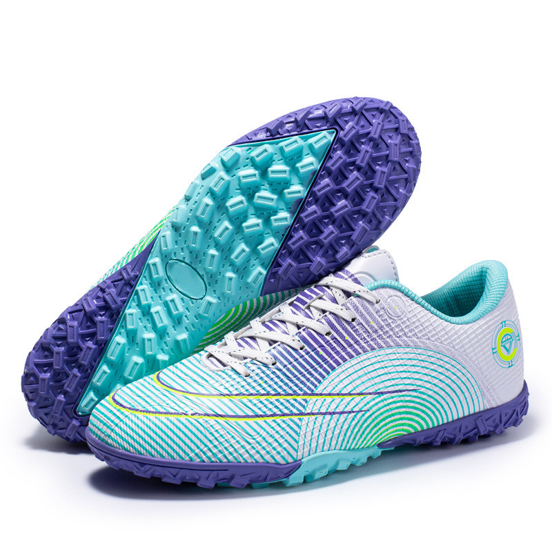 Vyriški futbolo bateliai, atsparūs dėvėjimui, kvėpuojantys, aukštos kokybės TF lauko sportiniai futbolo treniruočių sportbačiai, moteriški vaikiški chuteira