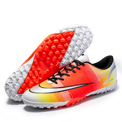 Vyriški futbolo batai TF Lengvi aukštos kokybės patogūs kieto lauko treniruočių žaidimo žaidimai vaikų futbolo bateliai chuteira