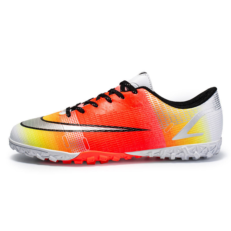 Vyriški futbolo batai TF Lengvi aukštos kokybės patogūs kieto lauko treniruočių žaidimo žaidimai vaikų futbolo bateliai chuteira