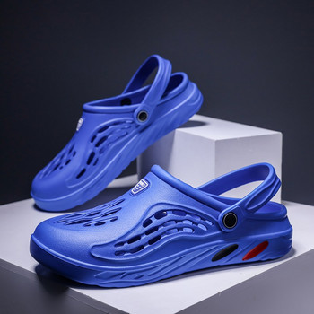 2022 Нови плажни обувки за открито Мъжки Дамски Сандали за басейн Унисекс Slip On Градински сабо Ежедневни водни Неплъзгащи се чехли Джапанки