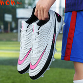 Minőségi gyerekfocicipők Neymar futballcipők Futsal Chuteira Campo Cleats Férfi Edzés Cipők Ourdoor Női lábbelik TF/AG