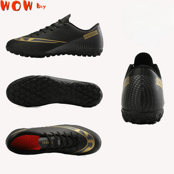 Детски качествени футболни обувки Neymar Футболни обувки Futsal Chuteira Campo Cleats Мъжки тренировъчни маратонки Ourdoor Дамски обувки TF/AG