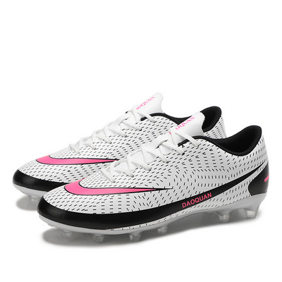 Minőségi gyerekfocicipők Neymar futballcipők Futsal Chuteira Campo Cleats Férfi Edzés Cipők Ourdoor Női lábbelik TF/AG