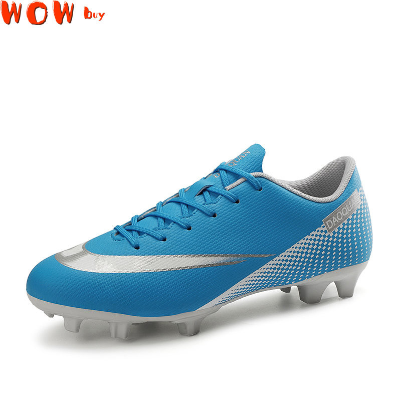 Minőségi gyerekfocicipők Neymar futballcipők Futsal Chuteira Campo Cleats Férfi Edzés Cipők Ourdoor Női lábbelik TF/AG