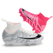 Nove muške visoke tenisice za nogomet TF/FG, protuklizne, izdržljive visokokvalitetne nogometne kopačke, dječje tenisice za travu na otvorenom, Chuteira